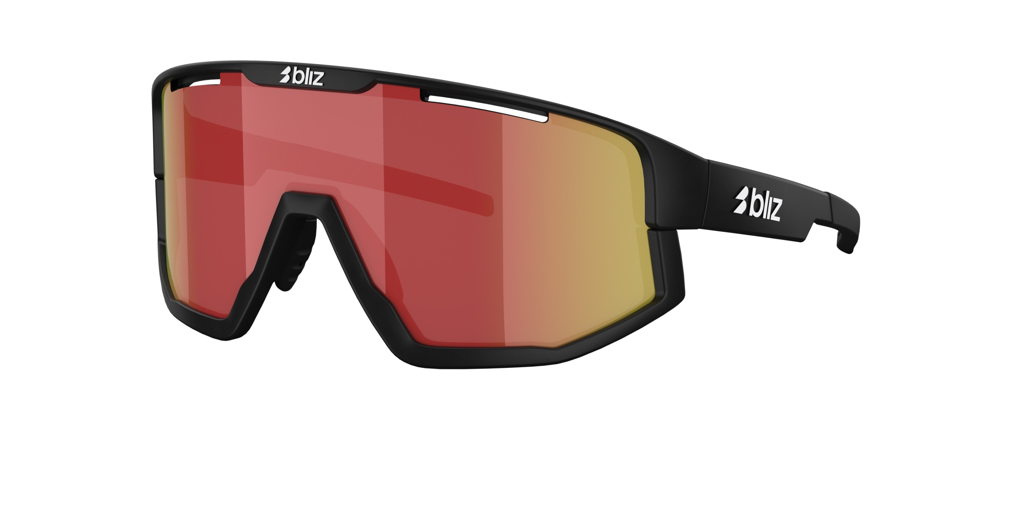 Gafas Sol Bliz Vision/Negro/Marrón Y Rojo