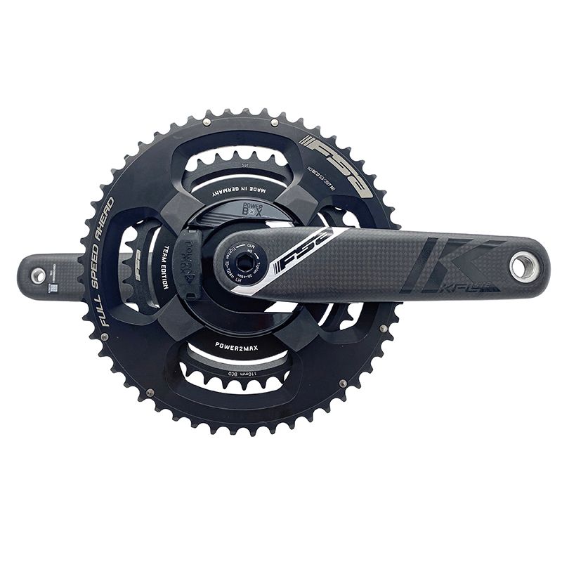 Juego Bielas Potenciómetro Fsa K-Force Team Powerbox Direct Mount 52/36d 2x12v Carbono 172.5mm