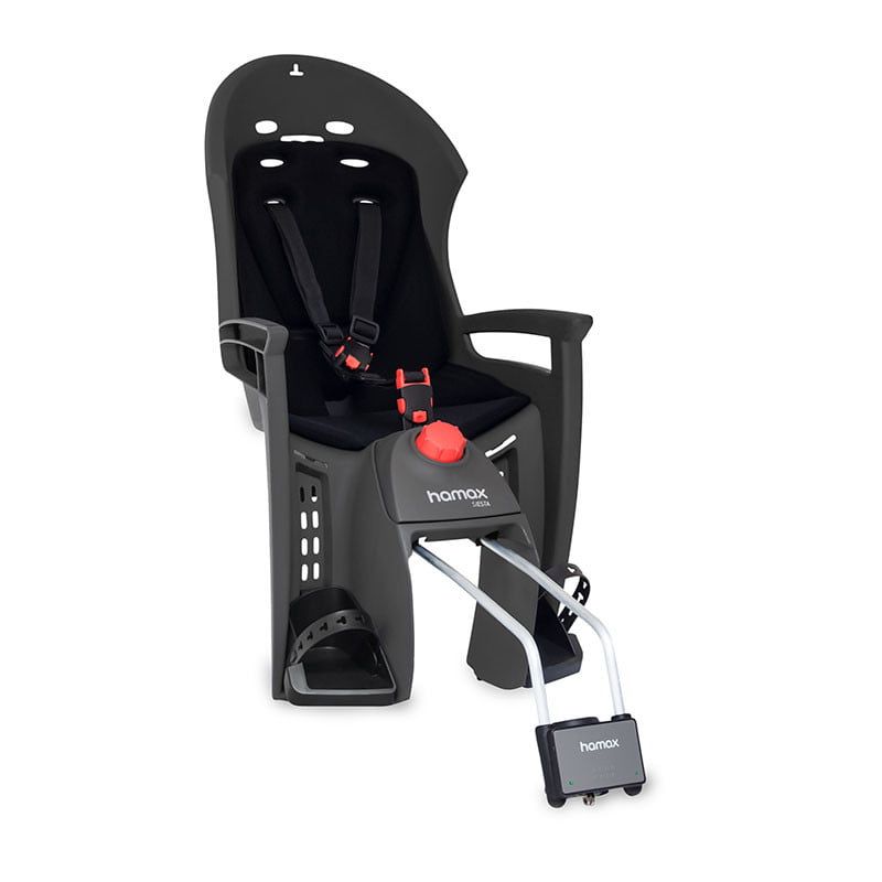 Portabebe Hamax Siesta Al Cuadro Gris/Negro