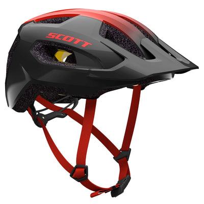 Casco Scott Supra Plus CE Dark Grey/Red