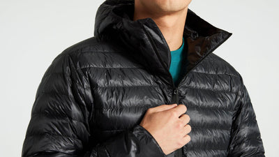 Chaqueta Plumas Empaquetable Specialized Hombre Negro #4
