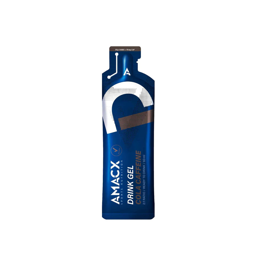 Geles Energéticos Bebibles Amacx Drink Gel Cola Cafeína Caja 12uds Azul #2