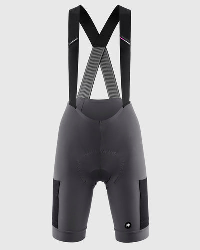 Assos Culote Corto Tirantes Gravel Tactica Kieskäfer T5 Mujer Robust Grey