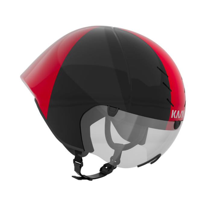 Casco Kask Mistral Negro/Rojo