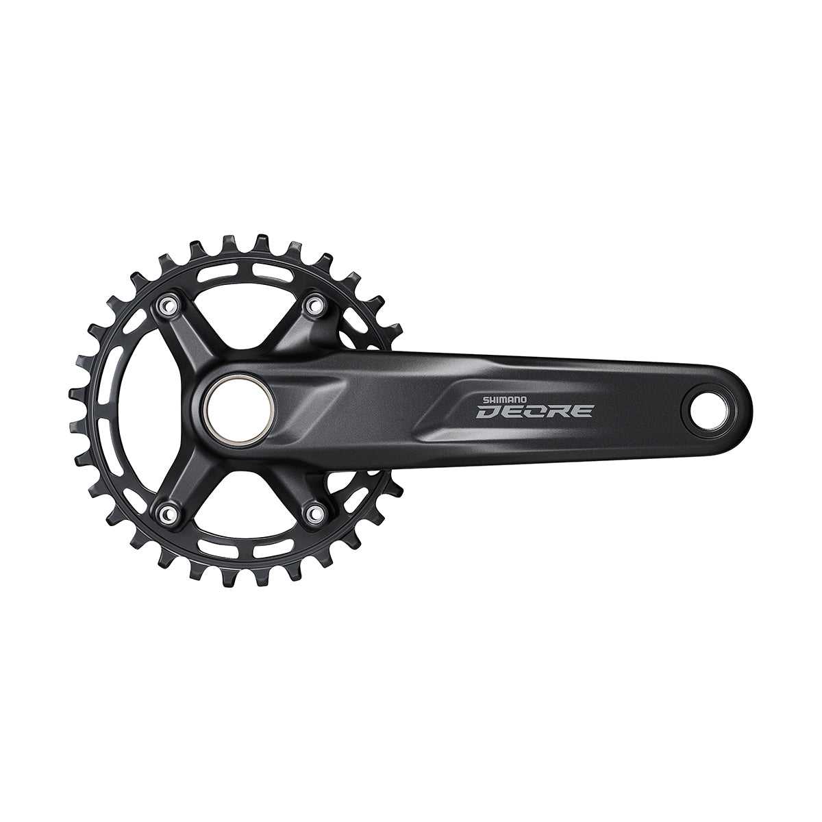 Juego Bielas/Plato Shimano Deore FC-M5100-1 30d 10/11v Sin Cazoletas Negro
