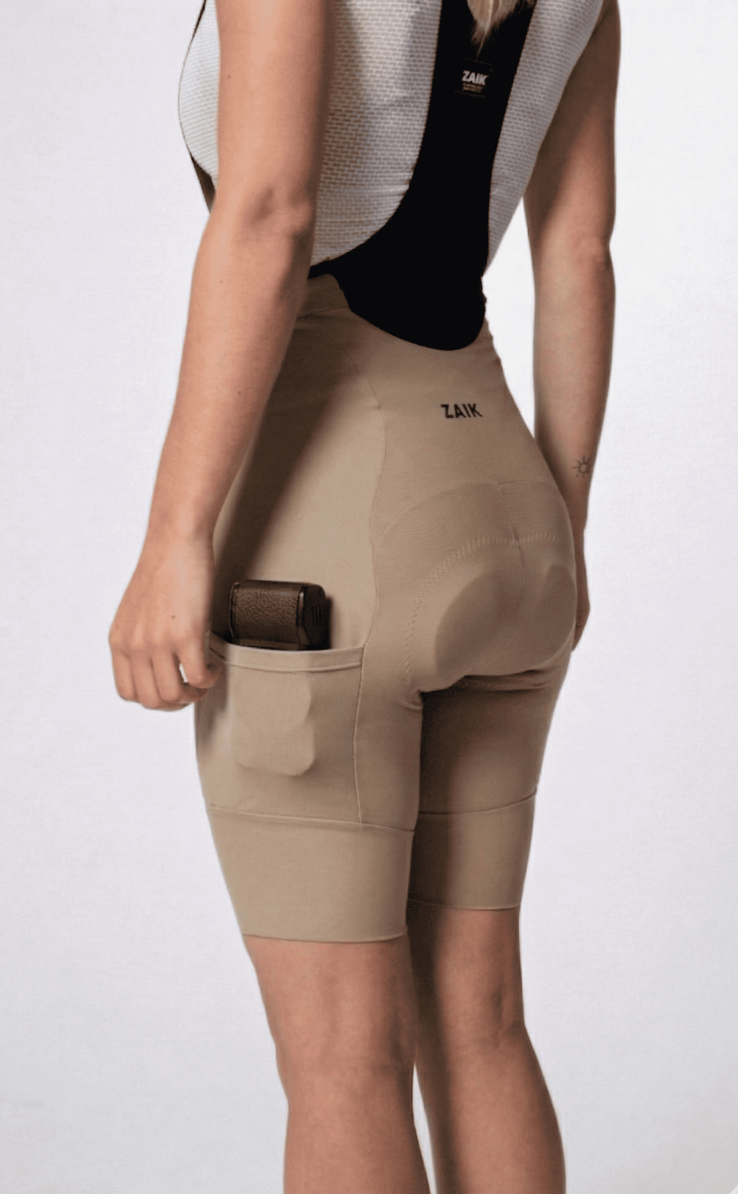 Zaik Culote Corto Tirantes Laba Mujer Sand
