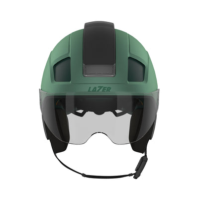Casco Lazer Nova KC CE-CPSC-NTA LED/Kit Invierno Matte Green Emerald #3