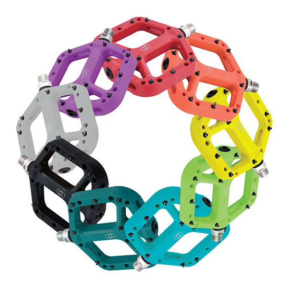 Pedales Plataforma Nailon Oxford Loam 20 Turquesa #2