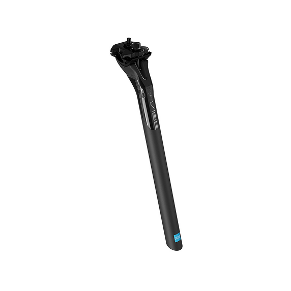 Tija Sillín PRO Vibe Carbon 350mm 0/15mm Offset Negro