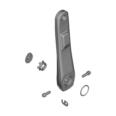 Biela Izquierda Shimano FC-R9200-PX Negro