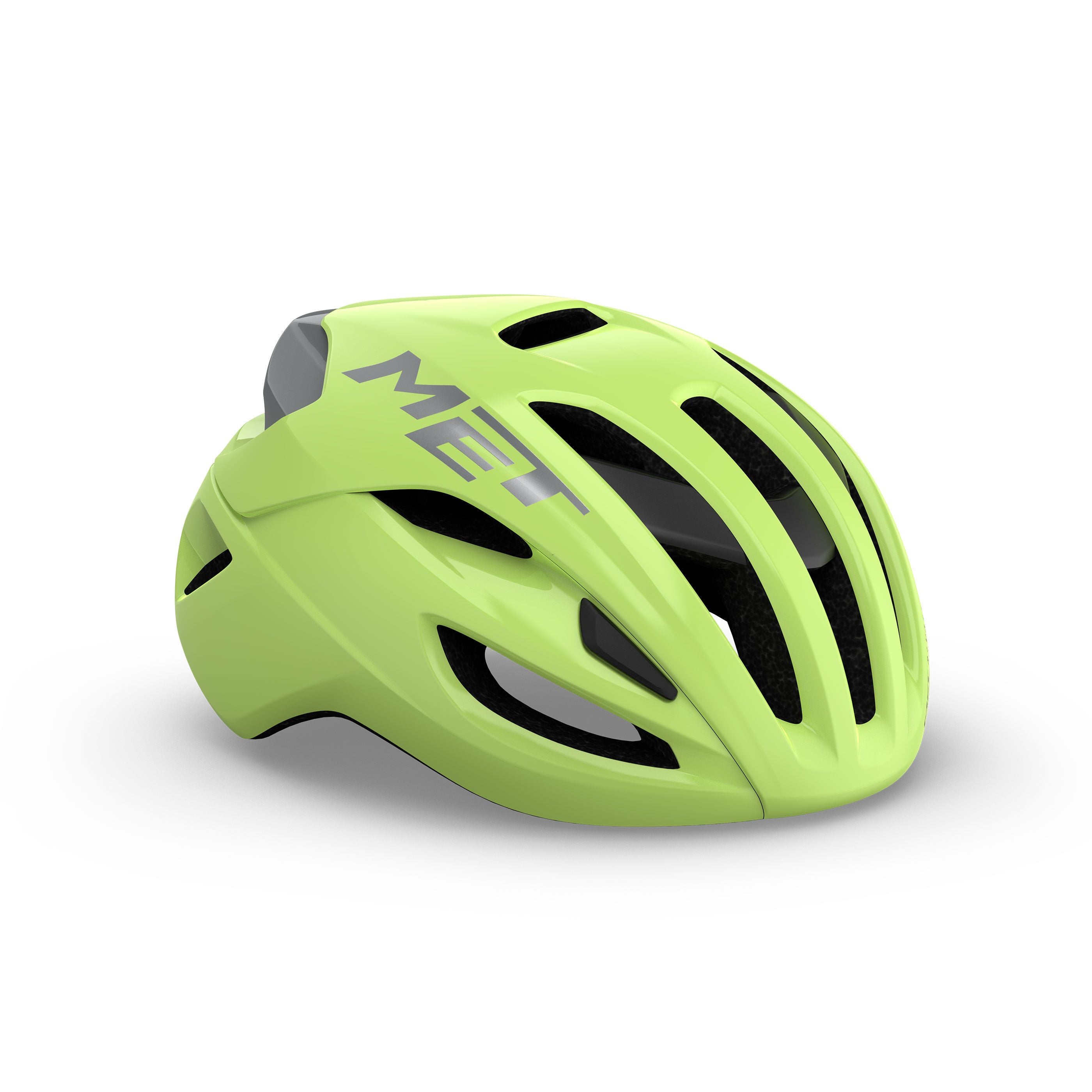 Casco Met Rival Mips Green Lime Glow