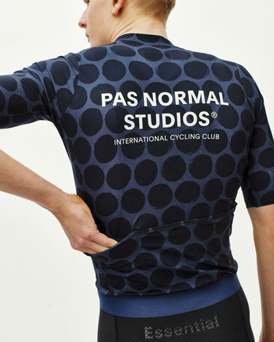 Maillot Manga Corta Pas Normal Studios Essential Hombre Dot Dark Navy #7