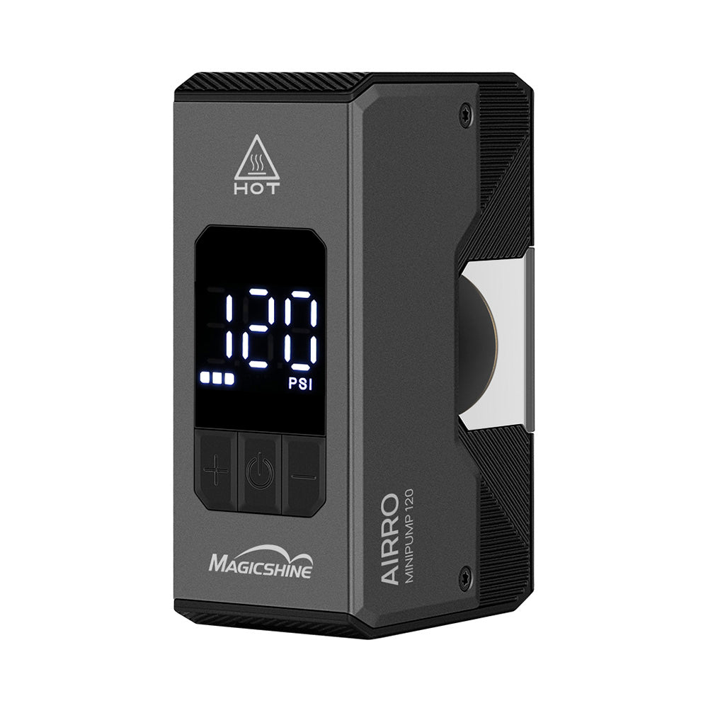 Mini Compresor Magicshine Airro 120Psi Negro