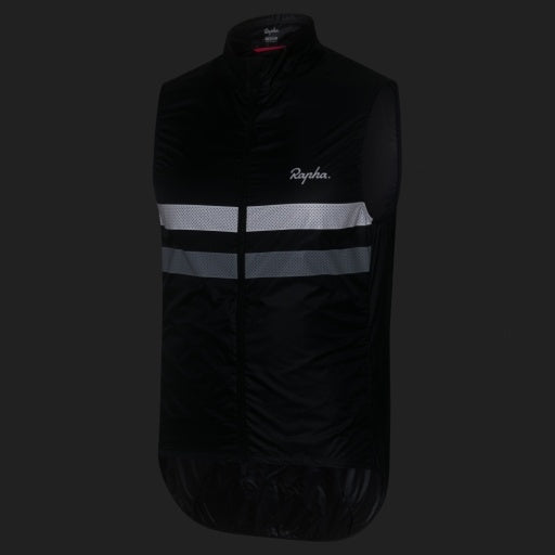 Chaleco Rapha Brebet Hombre Negro/Light Grey/White #3